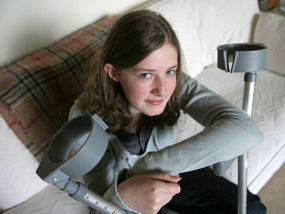 ramagge LEFT IN PAIN: Teenager Rebecca Ramagge has suffered from a joint disorder